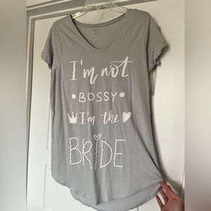 IM THE BRIDE Tshirt Dress